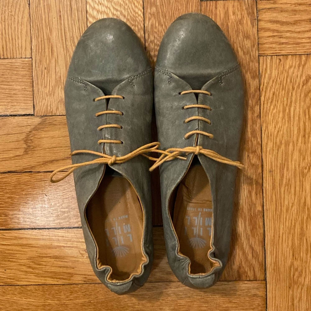 Lilimill Women’s Teal Leather Shoes (Size 40) - Picture 1 of 3